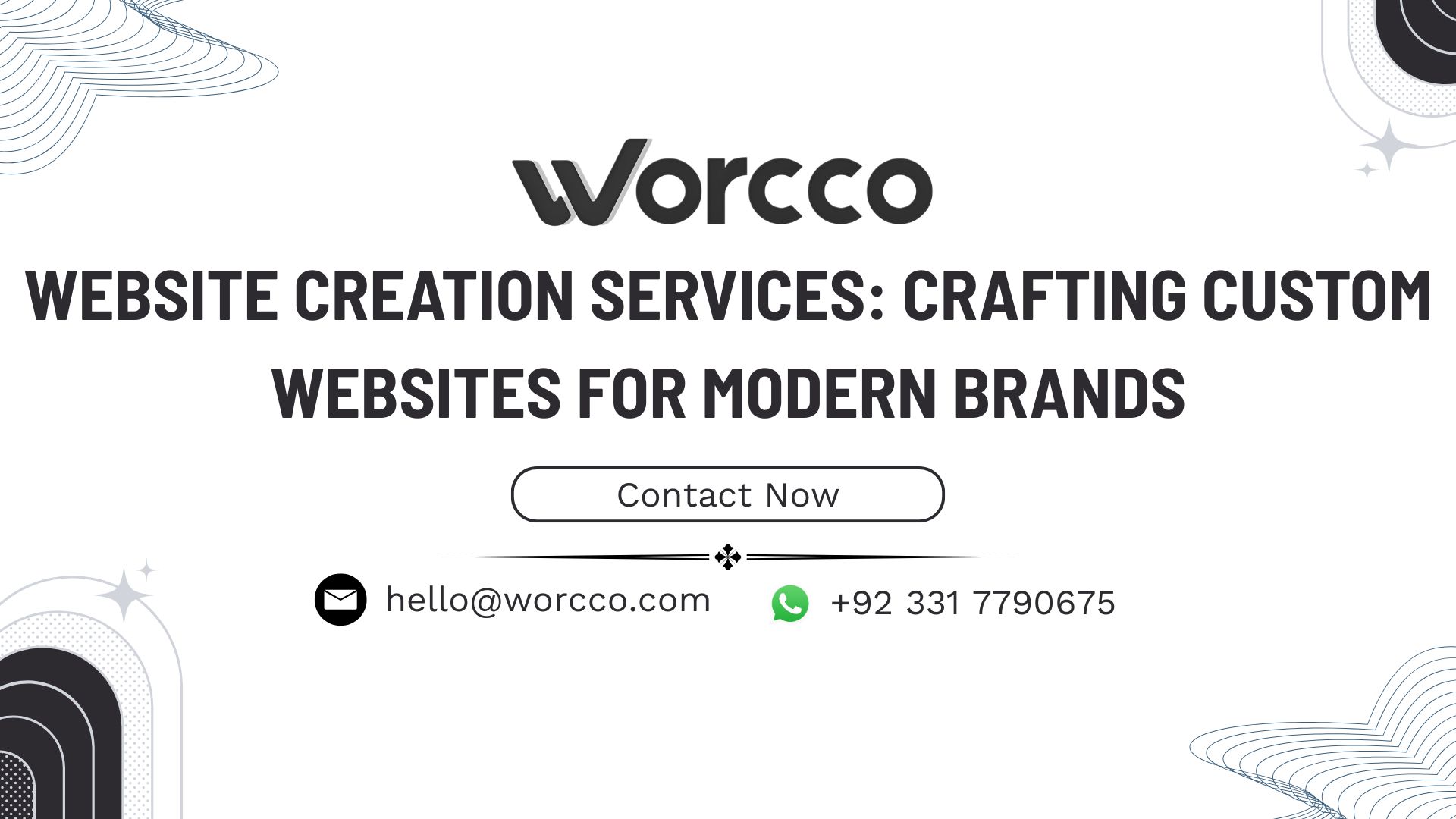 Website Creation Services: Crafting Custom Websites for Modern Brands